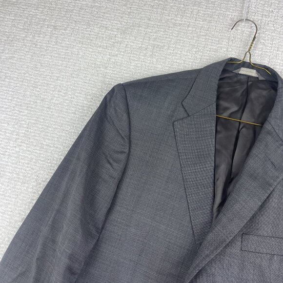 J.P. Tilford Samuelsohn x Harry Rosen charcoal gray Sport Blazer Jacket 44R READ - Picture 3 of 16